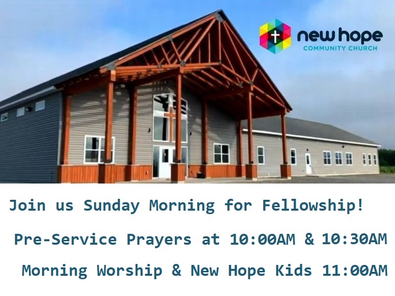 New Hope Sunday Morning Services